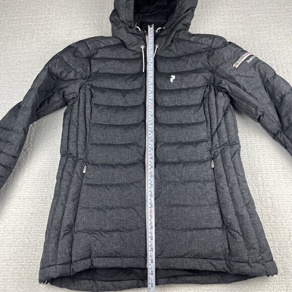 Peak Performance W BLACKB J Women Down Skiing Jacket Blue Padded size S UK8 - Picture 13 of 16
